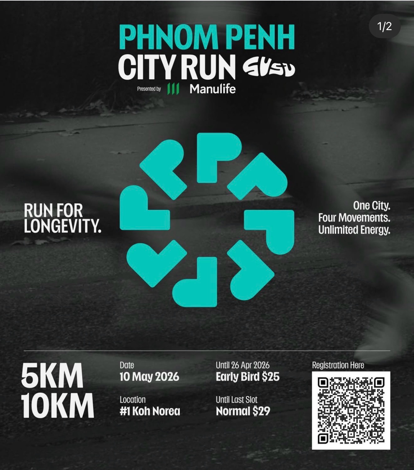 PP City Run 2026: the race that brought 680 runners to Koh Norea